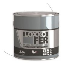 Peinture Fer Antirouille - Monocouche - Haute Résistance - Intérieur & Extérieur Couleur: Télégris 4 - Conditionnement: 0.5L - Loxxo