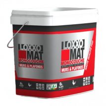Peinture Acrylique Murs & Plafonds - Monocouche - Blanc Mat Couleur: Blanc - Conditionnement: 6L - Loxxo