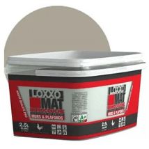 Peinture à base de résine acrylique mate Loxxo mat Couleur: Smoky - Conditionnement: 2.5L