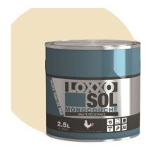 Peinture Sol - Monocouche - Haute Résistance - Intérieur & Extérieur Couleur: Blanc perlé - Conditionnement: 2.5L - Loxxo