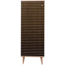 LOYA - Meuble à chaussures en bois - 8 rangements