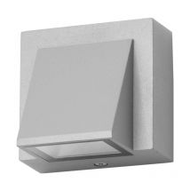 Wandleuchte ip54 loyd single emission led 2.1w 3000k grau 96lm