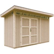 Lp SmartSide panel shed M902A- H239 x 118 x 368 cm / 4.34 m2 - Sheds and Outdoor Storage - Wooden garden storage shed - Bike shed, Small shed, with