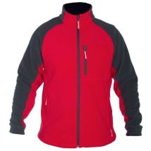 Veste de travail polaire rouge et gris – Taille M – Outillage – TRESICE FRANCE