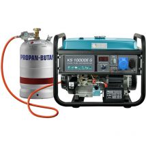 LPG/Petrol Generator KS 10000E G max power of 8000 W AVR Electric/Manual Könner & Söhnen