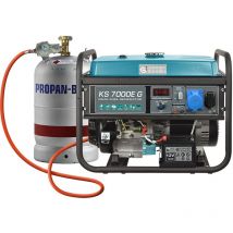 Könner&söhnen - LPG/petrol outdoor generator ks 7000E g max power 5500 w avr