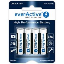 EverActive Alkaline batteries Pro LR6 aa - blister card - 4 - Battery - Mignon (aa) (LR64BLPA)