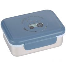 Lässig Scatola per il pranzo dei bambini Scatola per la colazione in acciaio inossidabile Scatola per la scuola dell'infanzia sostenibile/Lunchbox
