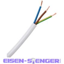 Kopp - Leichte Schlauchleitung H03VV-F 3×0,75mm², 3-adrig, 5m Ring, weiß - 151605844