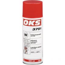 OKS - Lubrifiant adhérent avec ptfe 3751 blanchâtre nsf H1 400 ml bombe aérosol (Par 12)