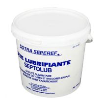 Lubrifiant pour joint tubes pvc et pp, le seau de 2,5 l