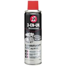 WD40 – Lubrifiant sec au PTFE 250 ml – Anti-adhérent pour serrures, chaînes, glissières – Peinture et droguerie