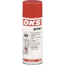 OKS - Lubrificante adesivo con ptfe 3751 biancastro nsf H1 Bomboletta spray da 400 ml (Per 12)