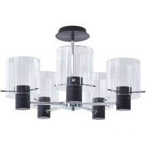 Lucande - Deckenlampe 'Eirian' aus Metall für Wohnzimmer & Esszimmer von