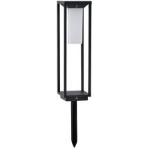 Lámparas solares 'Eliel' en Negro de Aluminio - Lucande
