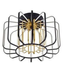 Led 'Birger' in Nero da Metallo - Lucande
