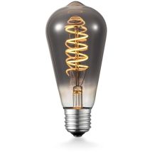 E27 4W LED-Lampe ST64 – dimmbar – warmweiß – 25.000 Stunden Lebensdauer