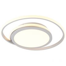 Lámpara de techo led 'Noud' en Plateado Metal - Lucande