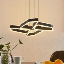 B-Ware Lucande Quinn Led Hängeleuchte Hängeleuchte Deckenlampe Designlampe Schwarz Matt