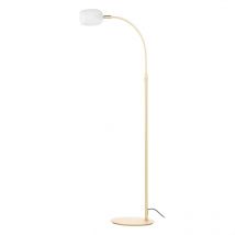 Lucande - Stehlampe 'Taylan' aus Metall für Wohnzimmer & Esszimmer von