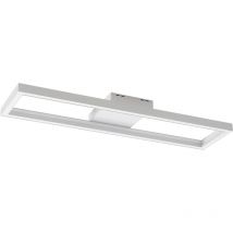 Smart Home Deckenlampe "Tjado" aus Metall dimmbar mit Fernbedienung für Wohnzimmer & Esszimmer von Lucande
