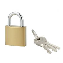 Lucchetto acera con chiave, base 30 mm, arco in acciaio temprato, 3 chiavi Serruprix