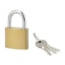 Lucchetto acera con chiave, base 40 mm, arco in acciaio temprato, 3 chiavi Serruprix