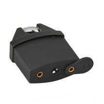 Lucchetto acera con chiave, base 60 mm, arco in acciaio temprato, 3 chiavi a disco Serruprix