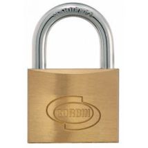 Lucchetto Ad Arco In Ottone Corbin Pl180 Mis. 50 Mm Arco 8mm Int. Arco 29x28mm