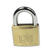 Lucchetto ad Arco in Ottone Viro Fai Art. 553 Misura 30 mm Int. Arco 17x16 mm
