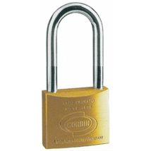 Lucchetto Corbin PL112 40mm – Arco cromato 6mm – 2 chiavi – Sicurezza robusta e versatile