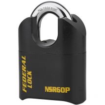 Lucchetto alta sicurezza combinazione modificabile srp, nero, arco protetta 60mm acciaio al molibdeno - thirard