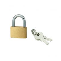 Lucchetto basic con chiave, base 20 mm, arco in acciaio, 2 chiavi Serruprix