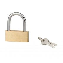 Lucchetto basic con chiave, base 50 mm, arco in acciaio, 2 chiavi Serruprix