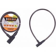 Lucchetto a cerchio per cicli Brixo easy park - Ø12X80 cm.