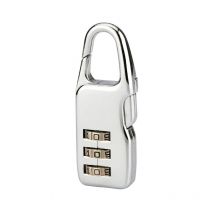 Lucchetto codice sp, bagagli, 21mm, arco in acciaio nichelato, 3 cifre Serrurerie De Picardie