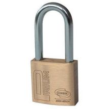 Lucchetto Corbin PL11225 – Ottone, Acciaio carbonitrurato – 2 chiavi piatte – Sicurezza elevata