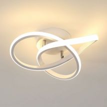 Luce a soffitto a led 30W moderno moderno design bianco caldo 3000K lampagno atturato per camera del sognali camera da passeggia damitura Diametro di