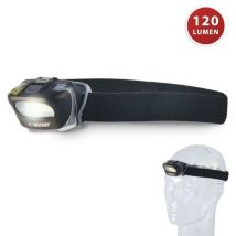 Torcia led frontale Zeus, 3W, 120 lumen, con fascia elastica, luminosità regolabile Velamp IH522.006L