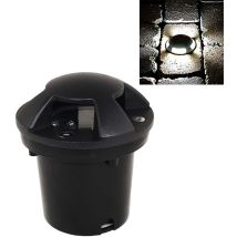 Faretto led 3W calpestabile da incasso pavimento IP65 4 fasci FE26-3W-4 Luce Neutra Naturale 4200k