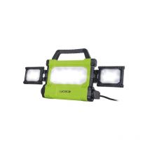 Luceco - proyector led slim portátil orientable 5000LM 50W, negro/verde 2M cable - LW50BG2-EU