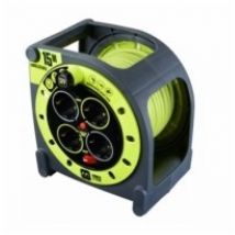 Masterplug - Enrollacable 3x1,5mm 15mt 3680v 230v ip55 4t-tt term. inter