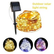 Luci A Stringa A LED Solare Impermeabile Per Esterni Lampada Solare Per Decorazioni Da Giardino rgb (multicolore)