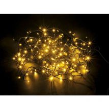 Luci da 96 Led Colore Giallo con Giochi di Luce 5 mt giocoplast