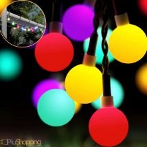 Luci Natale Catena Luminosa 80 Led 16 Metri Luci Natalizie Colorate Per Albero Di Natale Ip44