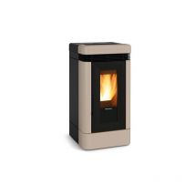 Poêle à granules en céramique Extraflame Lucia 13 kW Champagne