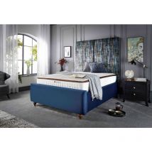 Lucia Design Luxury Velvet Uphosltered Bed Frame Small Double