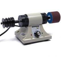 Lucidatrice elettrica, Levigatrice per pelle, 220 V, levigatrice per bordi regolabile, 0-8000 giri/min, set di lucidatrici