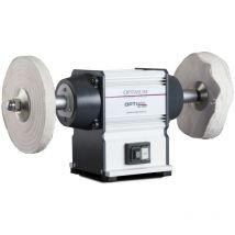 Optimum - Lucidatrice Striker OPTIpolish gu 20P (per metallo, motore esente da manutenzione 0,6 kW, 2x dischi lucidanti) 3101540