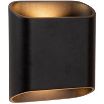 Lucide - Atila Wall light Outdoor - led Dim. 2700K IP65 - Black